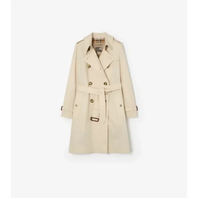 Středně dlouhý Tropical Gabardine Trench Coat Kensington Středně dlouhý Tropical Gabardine Trench Coat Kensington