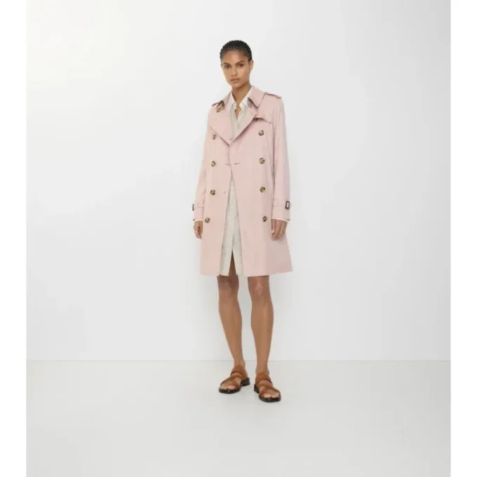 Středně dlouhý Tropical Gabardine Trench Coat Kensington Středně dlouhý Tropical Gabardine Trench Coat Kensington