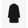 Středně dlouhý vlněný Car Coat Středně dlouhý vlněný Car Coat