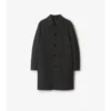 Středně dlouhý vlněný Car Coat Středně dlouhý vlněný Car Coat