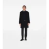 Středně dlouhý vlněný Car Coat Středně dlouhý vlněný Car Coat