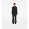 Středně dlouhý vlněný Car Coat Středně dlouhý vlněný Car Coat