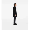 Středně dlouhý vlněný Car Coat Středně dlouhý vlněný Car Coat