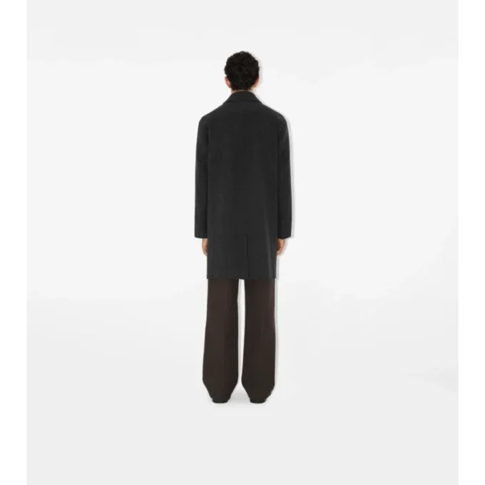 Středně dlouhý vlněný Car Coat Středně dlouhý vlněný Car Coat