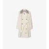 Trench Coat Castleford se středně dlouhým límcem a kostkovaným vzorem Trench Coat Castleford se středně dlouhým límcem a kostkovaným vzorem