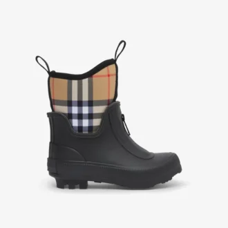 Vintage Check neoprénové a gumové boty s kostkovaným vzorem Vintage Check neoprénové a gumové boty s kostkovaným vzorem