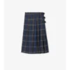 Vlněný midi kilt s kostkovaným vzorem Vlněný midi kilt s kostkovaným vzorem