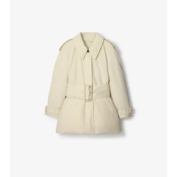 Vypodložený Car Coat Berryhill s páskem