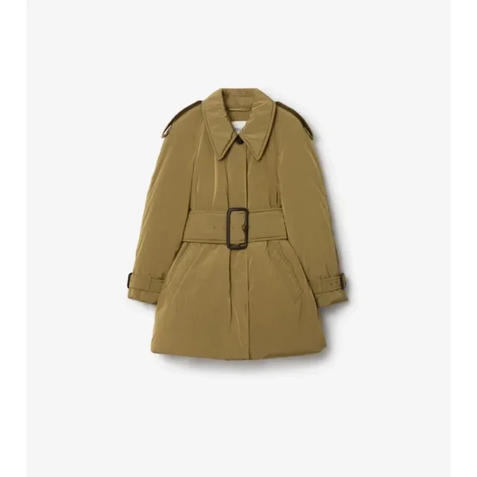 Vypodložený Car Coat Berryhill s páskem Vypodložený Car Coat Berryhill s páskem
