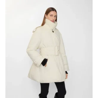 Vypodložený Car Coat Berryhill s páskem Vypodložený Car Coat Berryhill s páskem