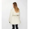 Vypodložený Car Coat Berryhill s páskem