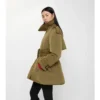 Vypodložený Car Coat Berryhill s páskem Vypodložený Car Coat Berryhill s páskem